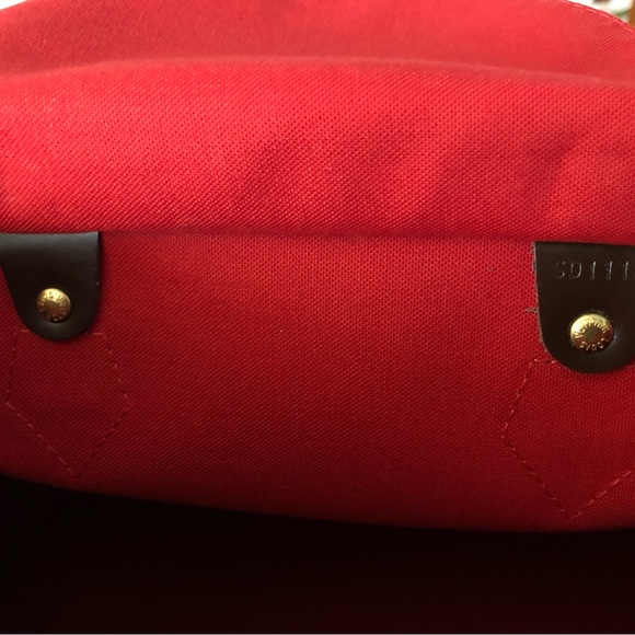 Authentic Louis Vuitton Damier Ebene Speedy 35. - Picture 10 of 16